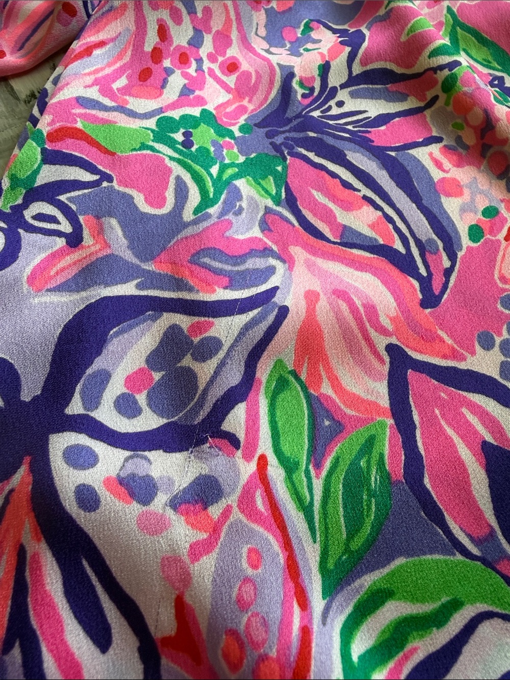 Lilly Pulitzer blouse size XL - Picture 6 of 8